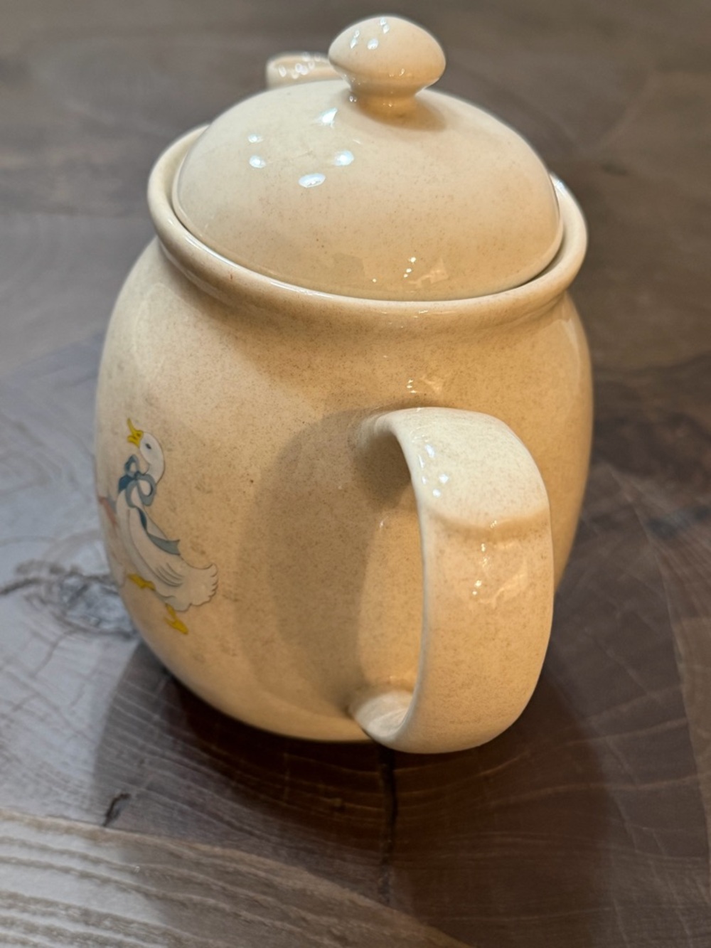 1988 Vintage Geese Tea Or Coffee Pot - Picture 3 of 8